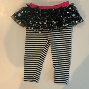 Leggings with tutu